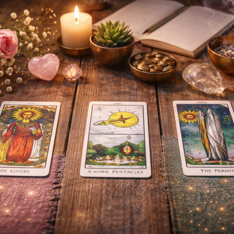 Tarot Amor, Trabalho ou Espiritualidade: Qual Escolher?