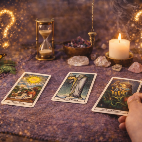 Tarot � Adivinha��o ou Orienta��o Espiritual? Entenda a Diferen�a  Por Denyel � Tar�logo do Tarot by Go Spiritual